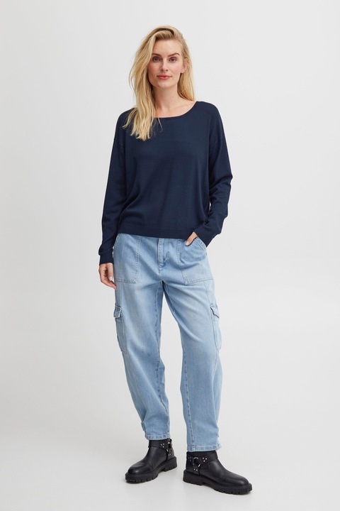 Produktbild Pulz Jeans PZSARA ONeck Box Pullover - 50206085 (M)