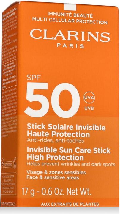 Image du produit Clarins Stick Solaire Invisible (SPF 50)