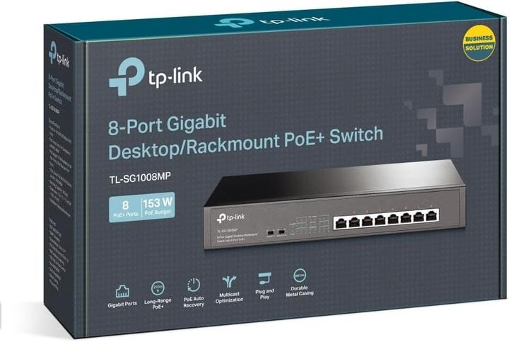 Produktbild TP-Link TL-SG1008MP V2 (8 Ports)