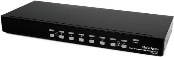Produktbild StarTech 8 Port 1HE DVI USB KVM Switch