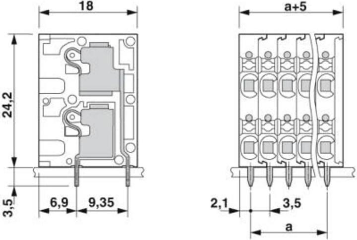 Produktbild Phoenix Contact PCB Terminal Block 1841490