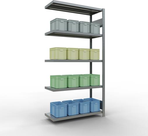 Image du produit Schulte Lagertechnik Système enfichable Élément suivant MULTIplus330 avec traverse de longueur