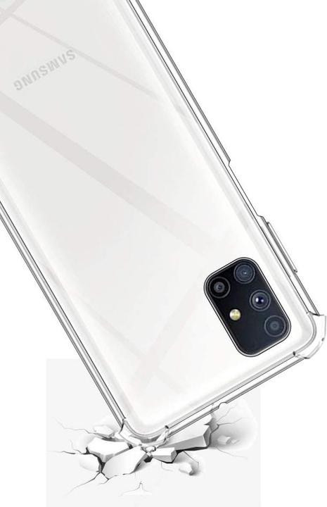 Produktbild Screenguard Samsung Galaxy M51 Hülle Crystal Soft Airbag Bumper (Samsung Galaxy M51)