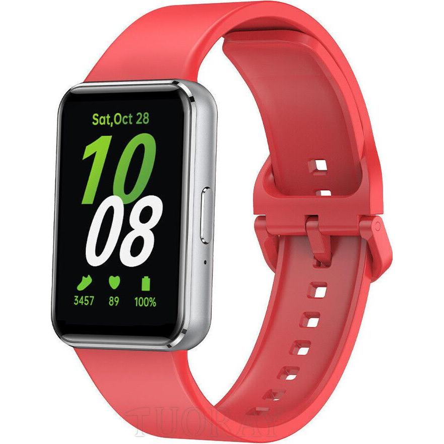 Strap-it Silikonarmband (Silikon), Uhrenarmband, Rot