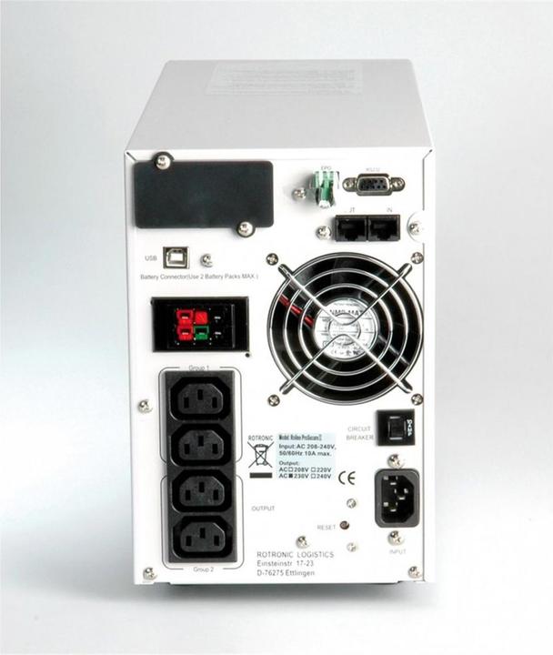 Produktbild Roline ProSecure II 700 (700 VA, 490 W, Online-Doppelwandler USV)
