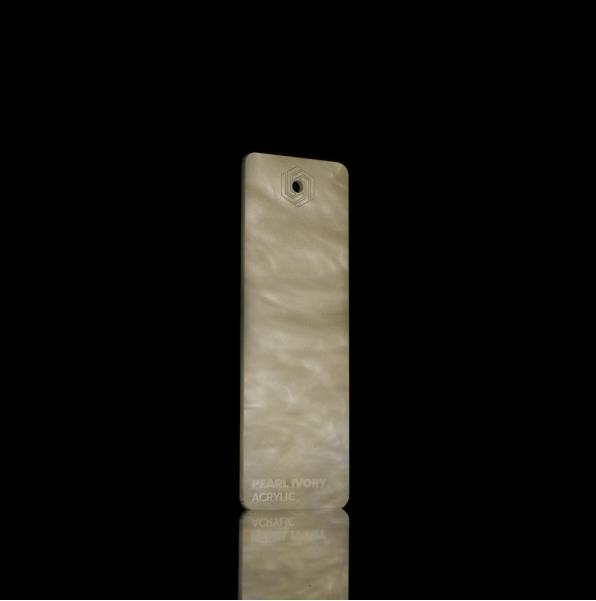 Actual product image flux Acrylic glass panel - Beambox - Pearl Ivory (37.50 cm, 40 cm)