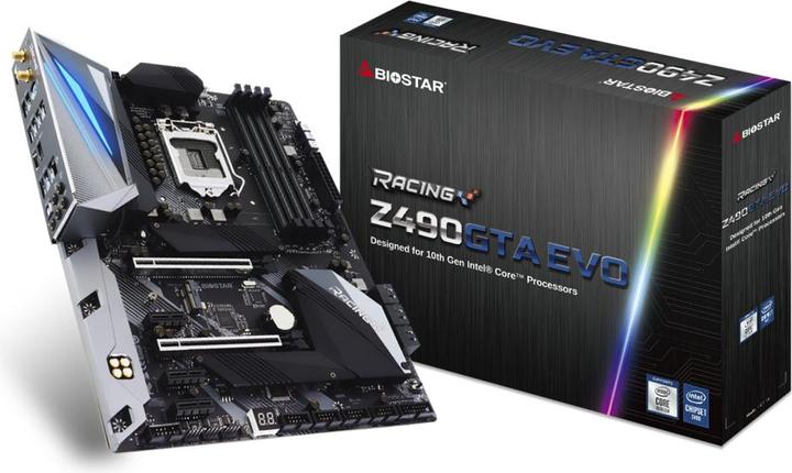 Produktbild Biostar Z490GTA EVO (LGA 1200, Intel Z490, ATX)