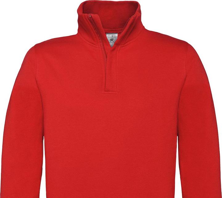 Immagine prodotto B&C Felpa uomo ID.004 Cotone Quarter Zip (S)