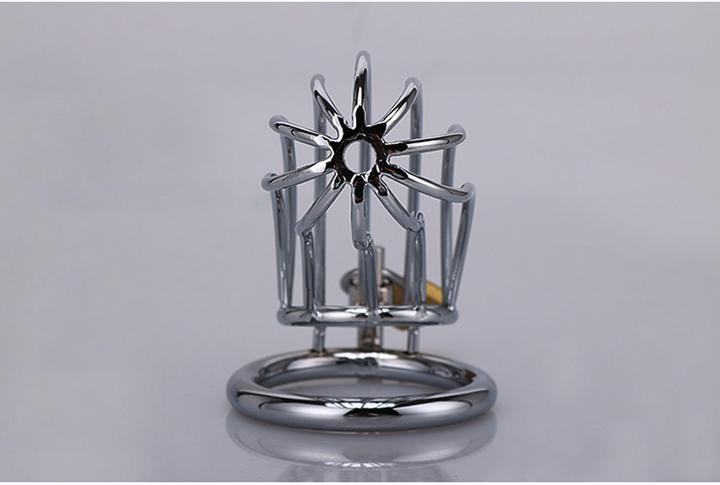 Actual product image XXdreamSToys Metal Cock Cage Banana Shape