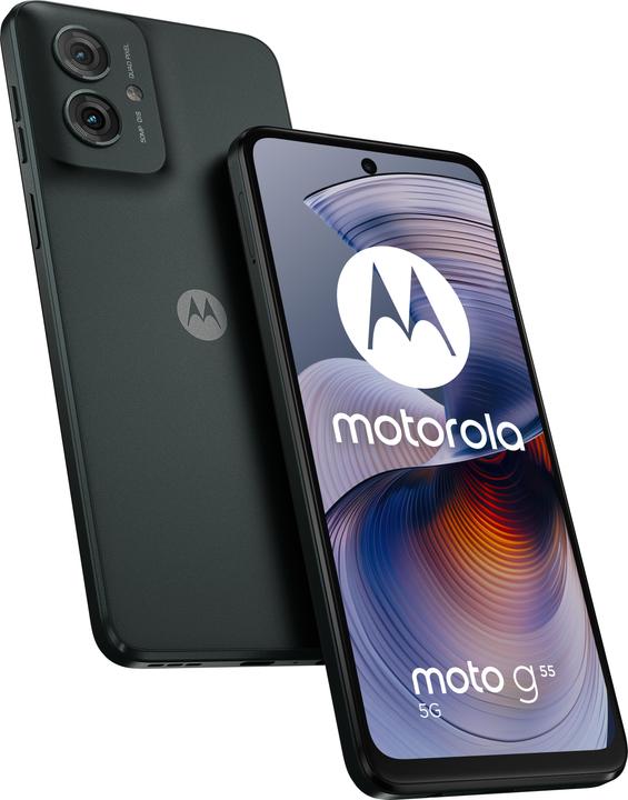 Produktbild Motorola Moto G55 (256 GB, Forest grey, 6.49", Dual SIM, 50 Mpx, 5G)