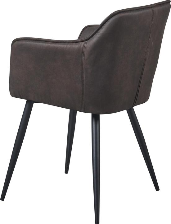 Produktbild En.Casa Esszimmerstuhl Birmingham Dunkelbraun