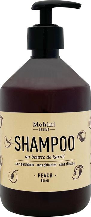 Immagine prodotto Mohini Shampoo pesca 500 ml (500 ml, Shampoo liquido)