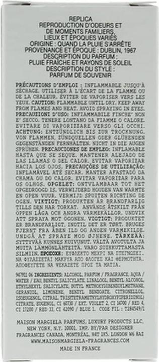 Immagine prodotto Maison Martin Margiela Replica When the Rain Stops (Eau de toilette, 30 ml)