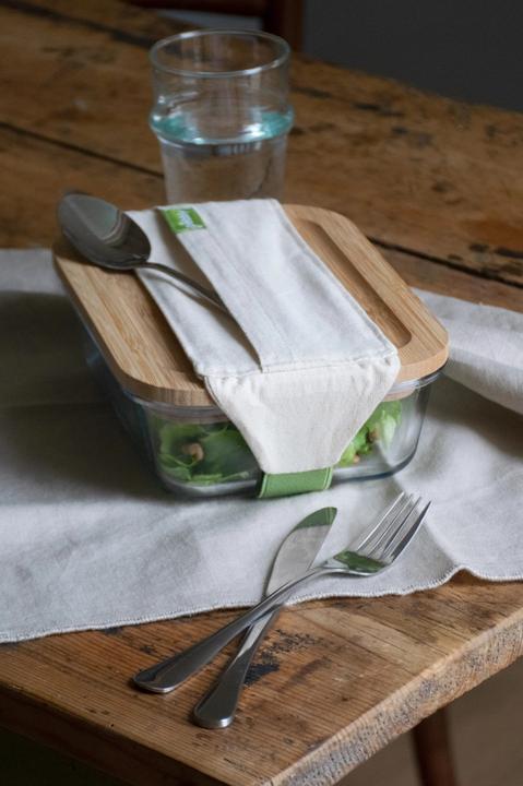 Produktbild Pebbly Besteckset m. Baumwollbeutel Display