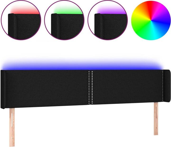 Produktbild vidaXL LED Kopfteil (203 x 16 x 88 cm)