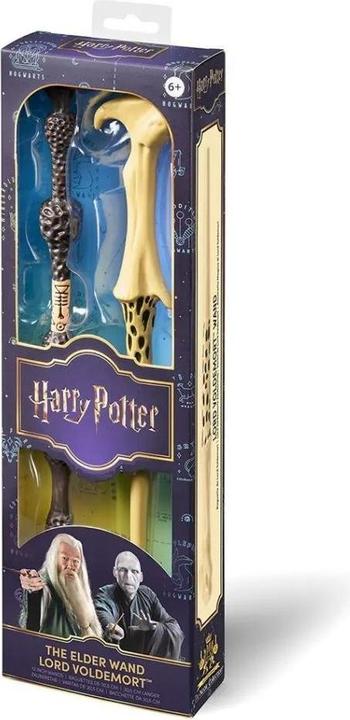 Produktbild Noble Collection Harry Potter Rollenspiel Doppelpack Zauberstäbe The Elder & Lord Voldemort 30 cm