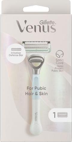 Actual product image Gillette Venus Satin Care For Pubic Hair & Skin