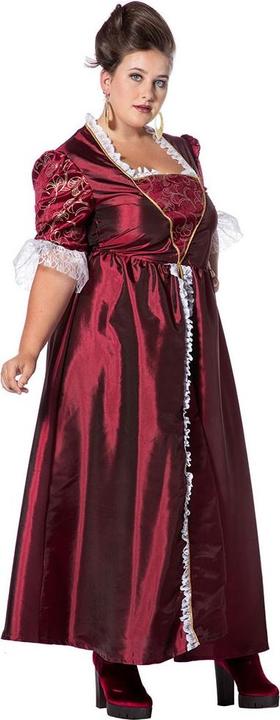Actual product image Wilbers Ladies Costume Marquise, Taffeta, bordeaux (42)