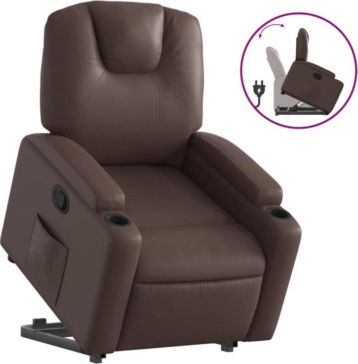 Image du produit vidaXL Relaxsessel mit Aufstehhilfe