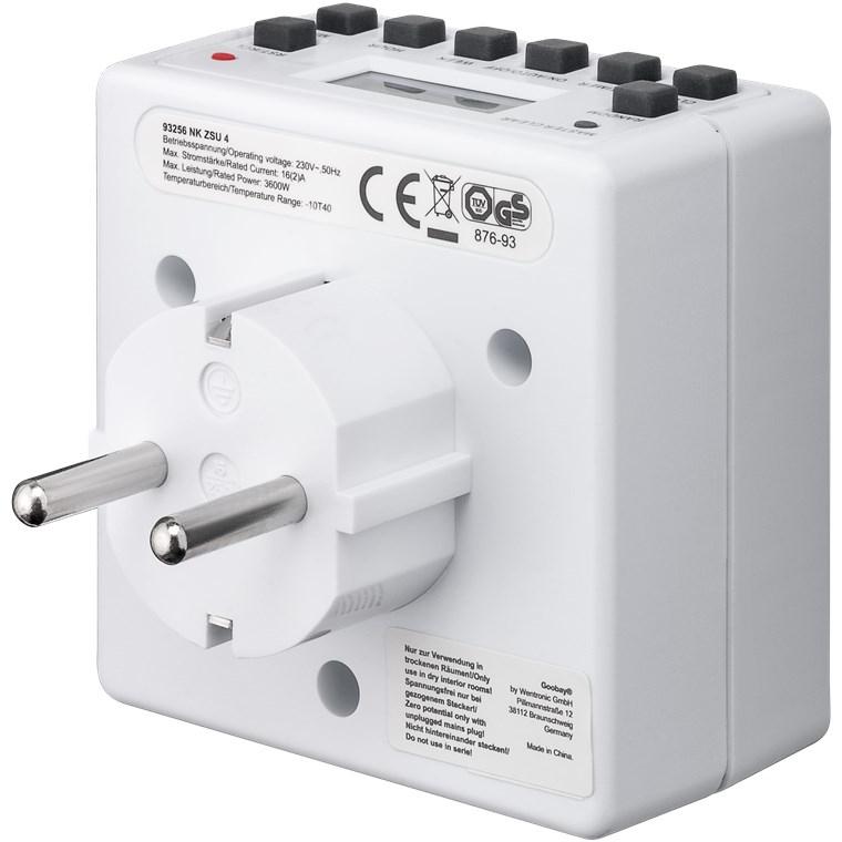 Goobay Bianco Timer, Timer Digitale