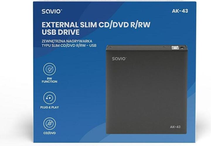 Image du produit Savio AK-43 (Graveur de CD, Graveur de DVD)