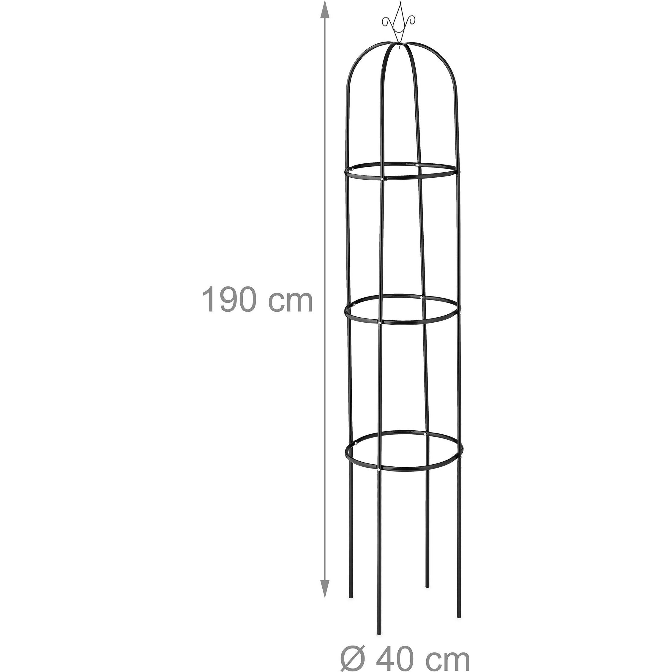 Thumbnail - Relaxdays, Pflanzen Zubehör, Rankhilfe (40 cm, 40 cm)