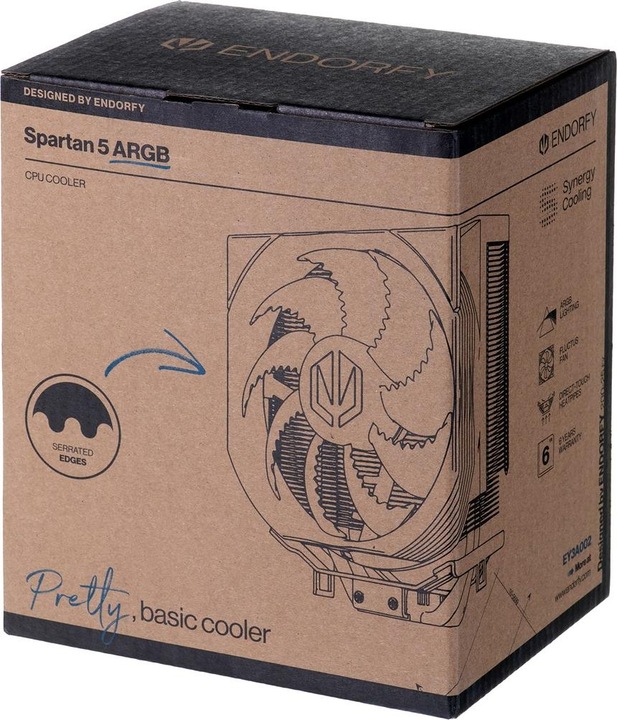 Image du produit Endorfy CPC Spartan 5 ARGB (146 mm)