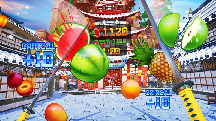 Actual product image Perp Fruit Ninja VR, PS4 Standard English PlayStation 4 (PS4, EN)