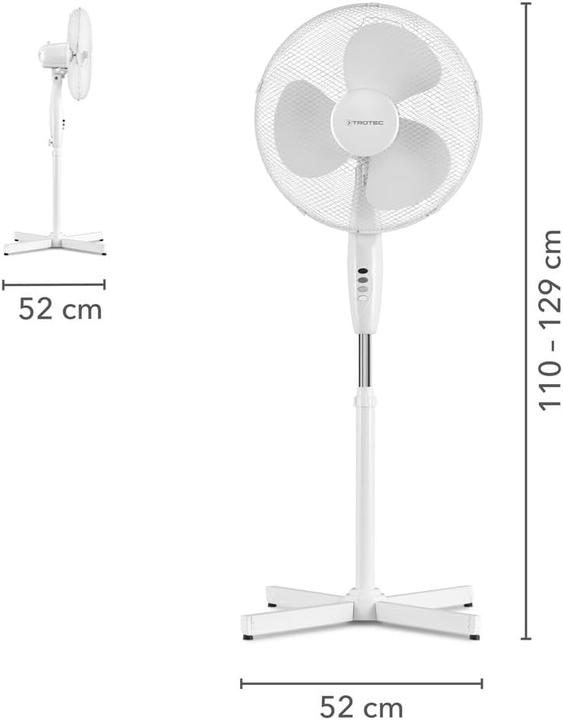 Actual product image Trotec Standventilator TVE 16