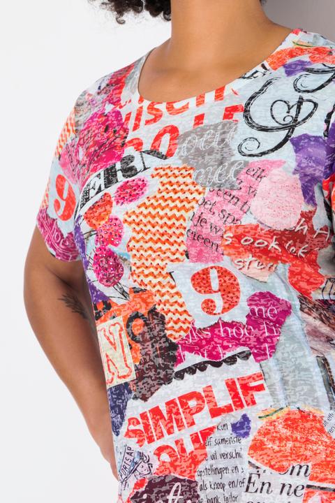 Image du produit Angel of Style T-Shirt, Alloverdruck, Halbarm (46)