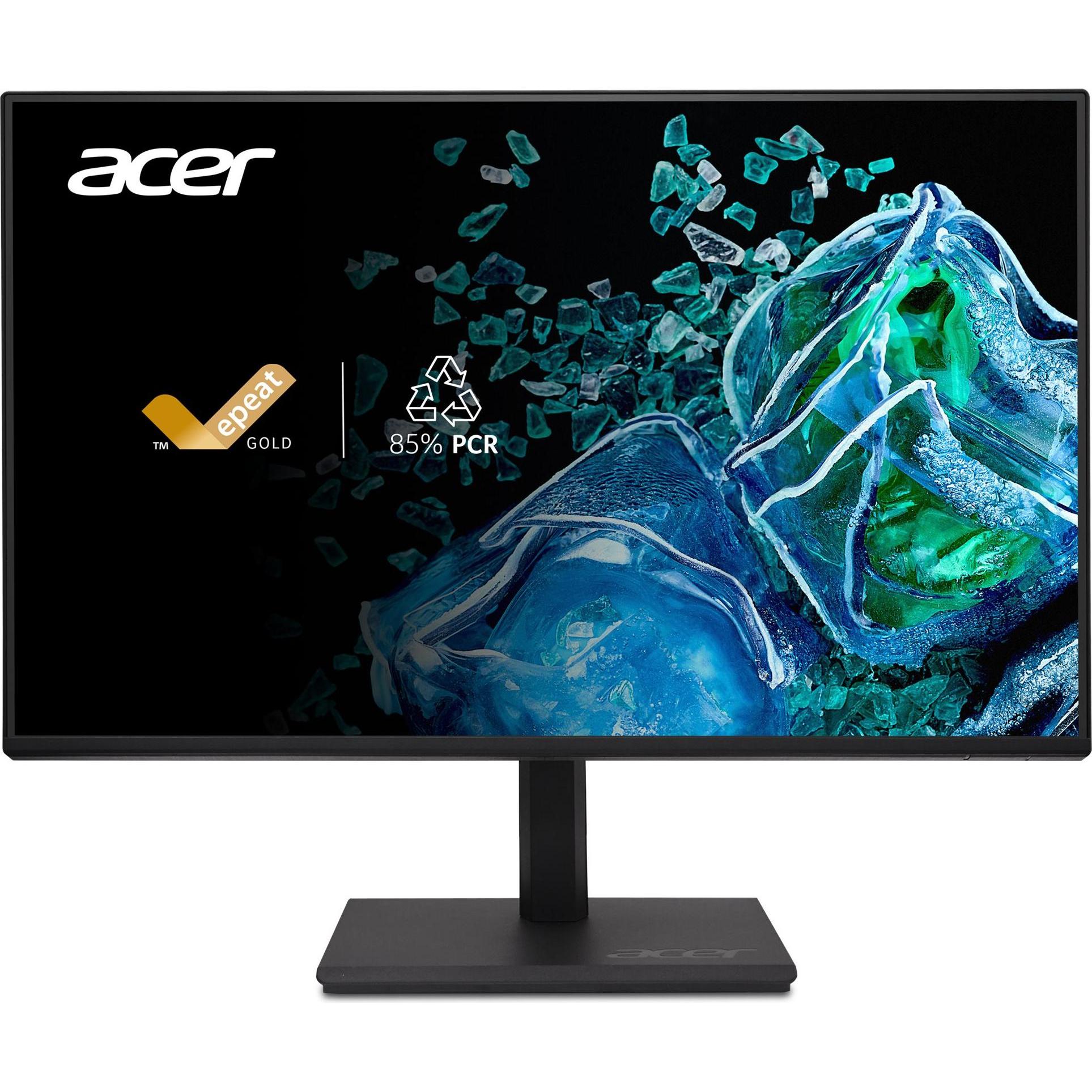 Acer Vero B247YGbmiqprzx (1920 x 1080 Pixel, 23.80"), Monitor, Schwarz