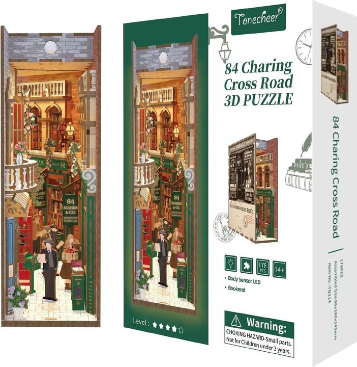 Image du produit Tonecheer 84 Charing Cross Road - Book Nook