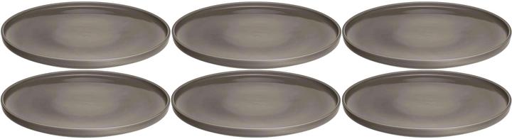Leonardo Speiseteller Roma 6 Stück,Taupe (6x, 27 cm)