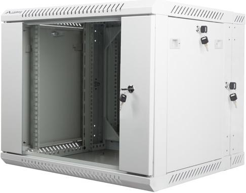 Immagine prodotto Lanberg WF02-6609-10S Rack 9U Scaffale montato a parete (9 HE, Rack da 19 pollici)