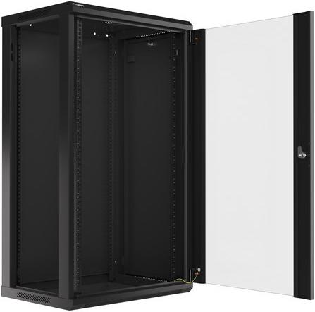 Actual product image Lanberg WF01-6422-10B Rack 22U Wall Mounted Shelf (22 RU, 19 inch rack)