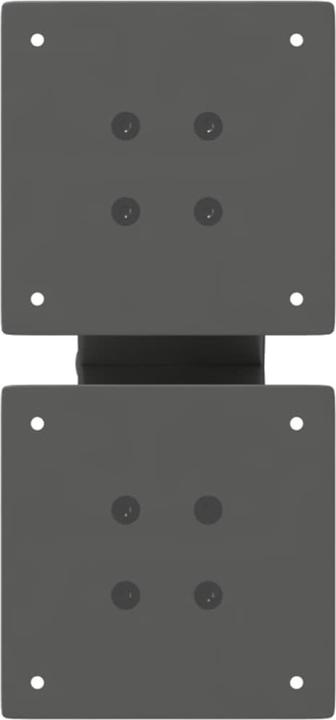 Immagine prodotto vidaXL Gambe per tavolino da caffè a forma di X 2 pz. Gamba del tavolo in acciaio antracite 30x(30-31) cm