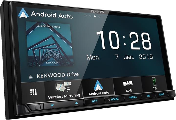 Actual product image Kenwood Corp. Moniceiver DMX8019DABS (Android car, Apple Carplay)