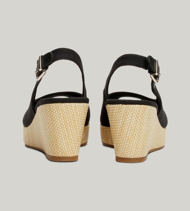 Actual product image Tommy Hilfiger Iconic Elba Sling Back Wedge-40 (40)