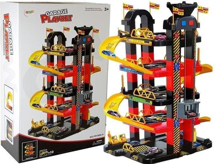 Mattel 5-stöckige Garage mit Aufzug und Licht