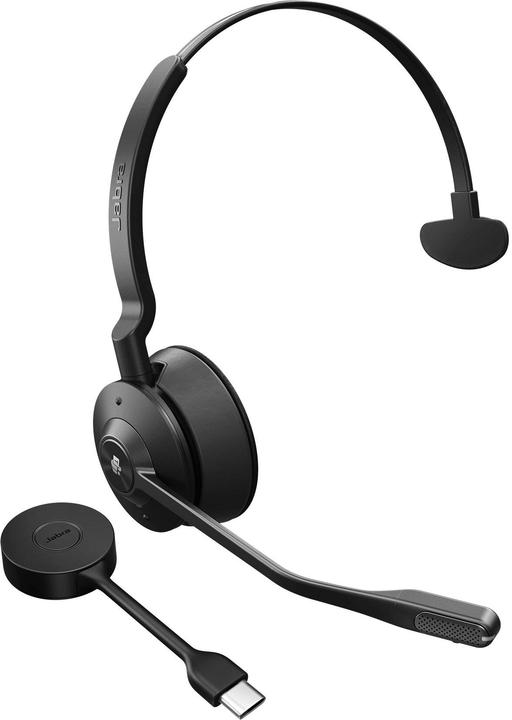 Produktbild Jabra Engage 55 SE MS Mono UNC (DECT, USB-C (Kabellos, USB-C, Microsoft Teams)