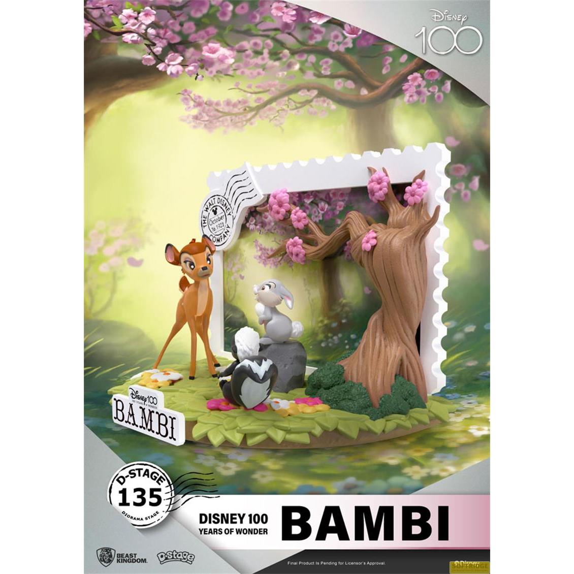 Thumbnail - Beast Kingdom Disney 100th Anniversary D-Stage PVC Diorama Bambi 12 cm