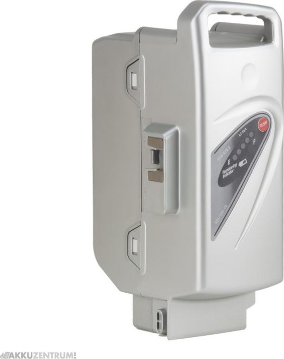 Actual product image Panasonic E-Bike Akku Maratron Ersatz-Akku für 26V 13Ah silber - Sattelrohr (333 Wh, E-Bike battery)