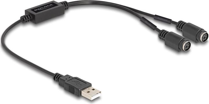 Produktbild Delock USB zu PS/2 Adapter (0.43 m, PS/2)