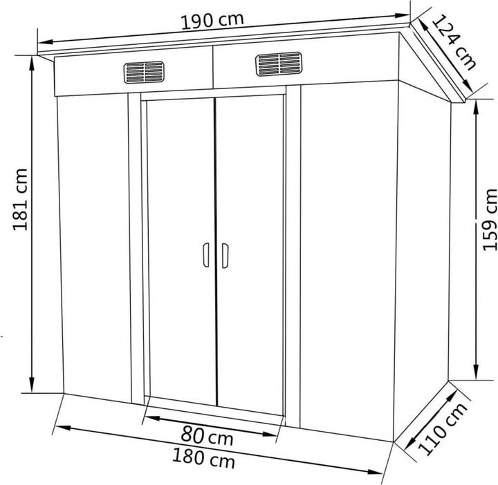 Actual product image vidaXL Darbie