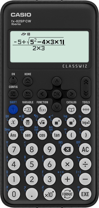 Actual product image Casio FX-82SPX CW (Batteries)