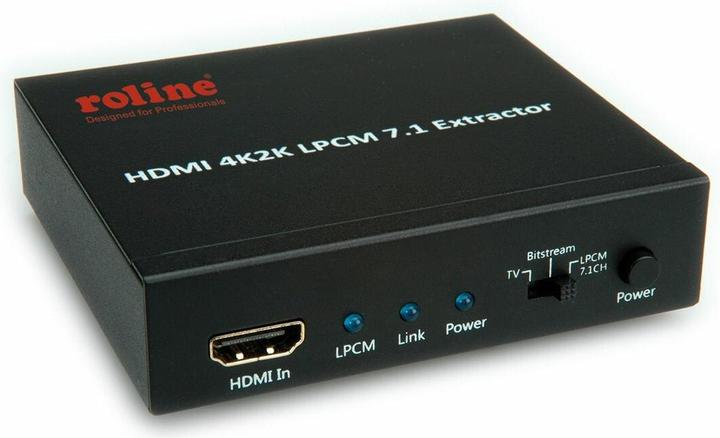 Roline HDMI 4K2K Audio Extraktor LPCM 7.1