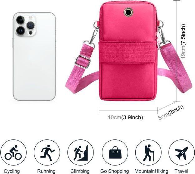 Immagine prodotto Haweel Mini borsa a tracolla con zip