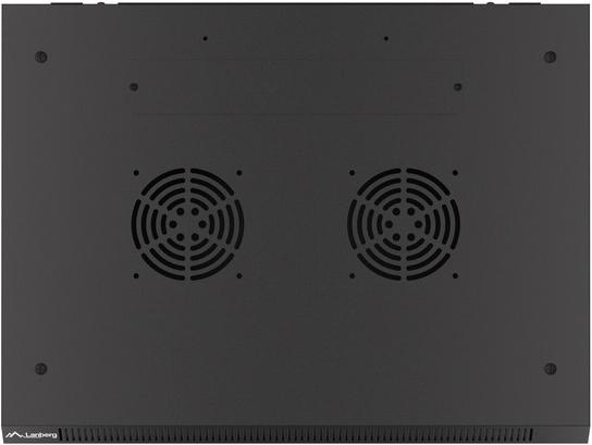 Produktbild Lanberg WF01-6412-00B Rack 12U Wandmontiertes Regal (12 HE, 19 Zoll Rack)