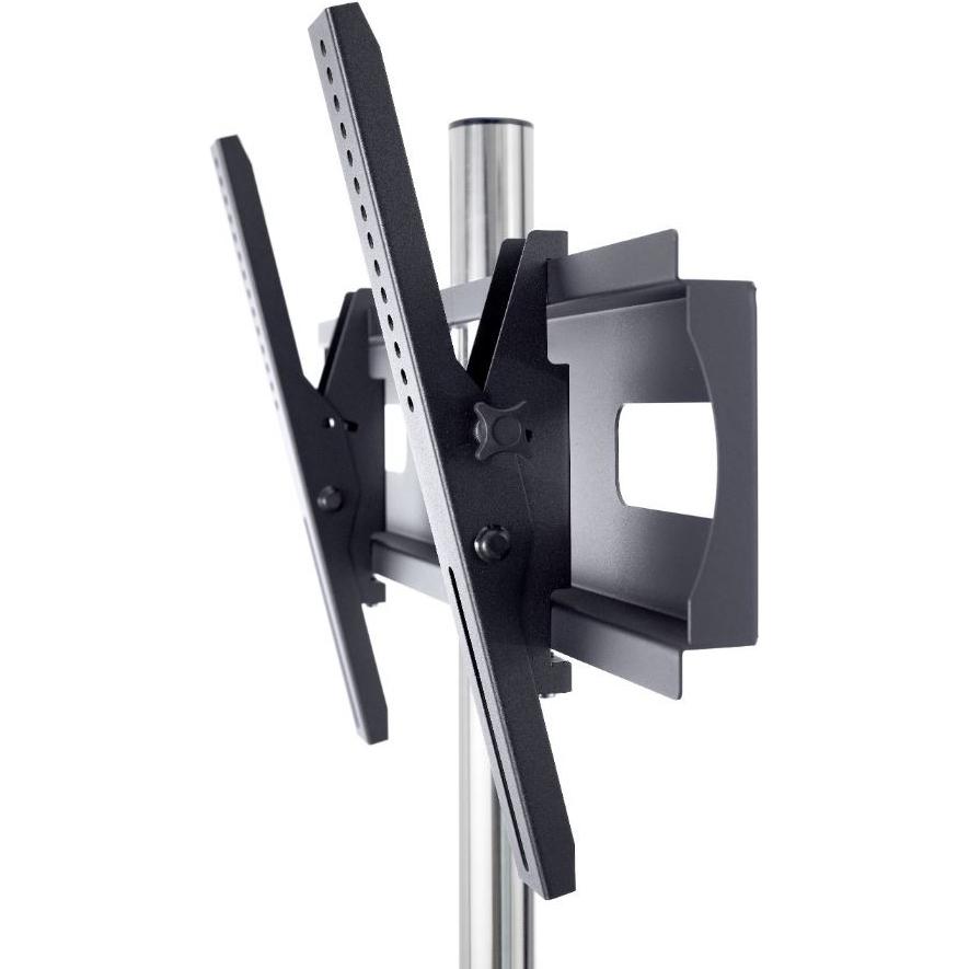 Thumbnail - edbak TR51 Flachbildschirm-Tischhalterung (60 Zoll) Freistehend (60", 80 kg), TV Ständer, Schwarz