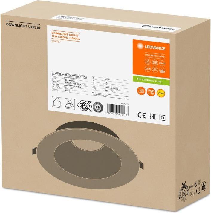 Produktbild Ledvance LED-Downlight DLUGRDN155PFM14W830 (1500 lm)